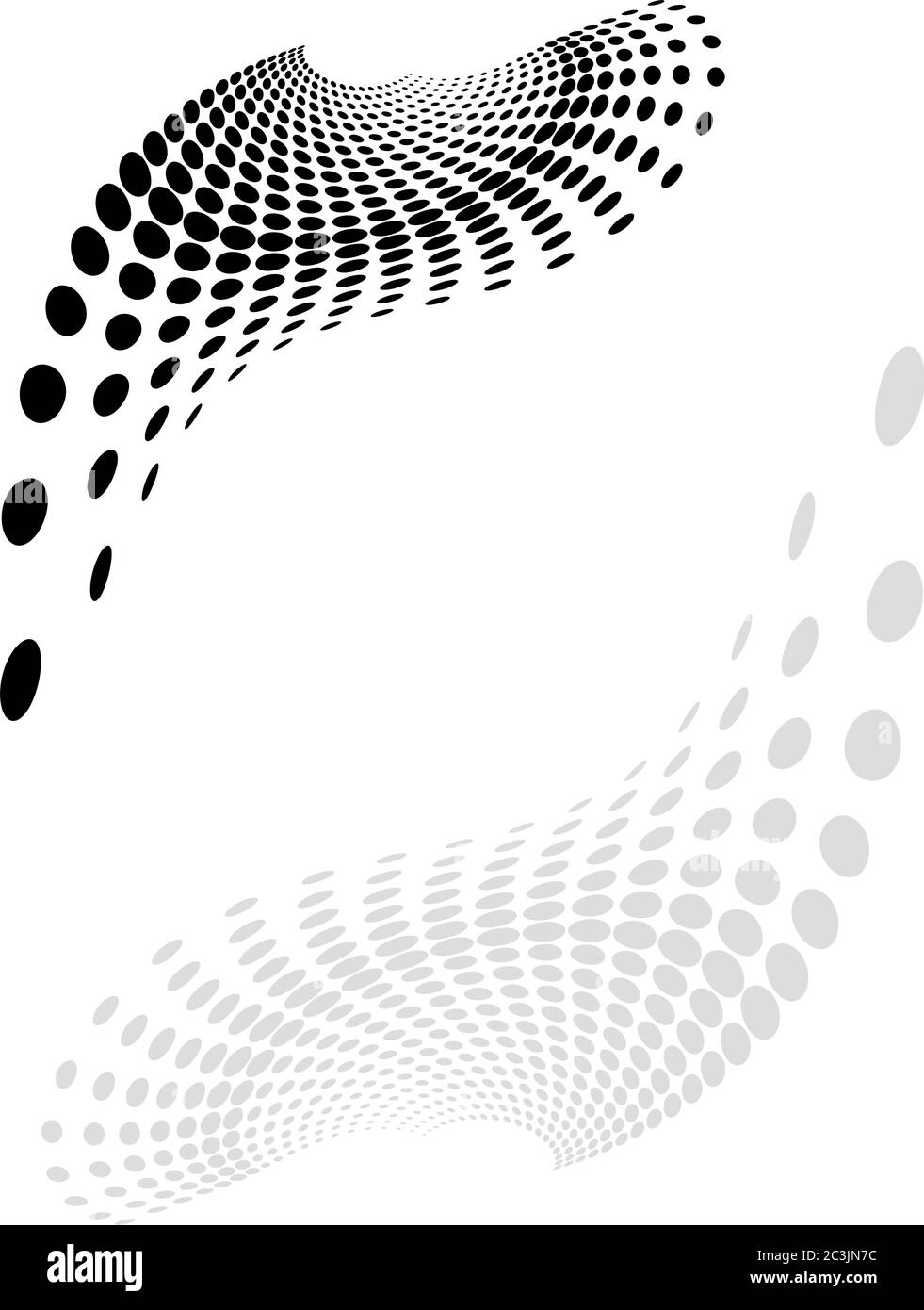 Composizione sfondo, illustrazione vettoriale modello Web (mezzitoni) Illustrazione Vettoriale