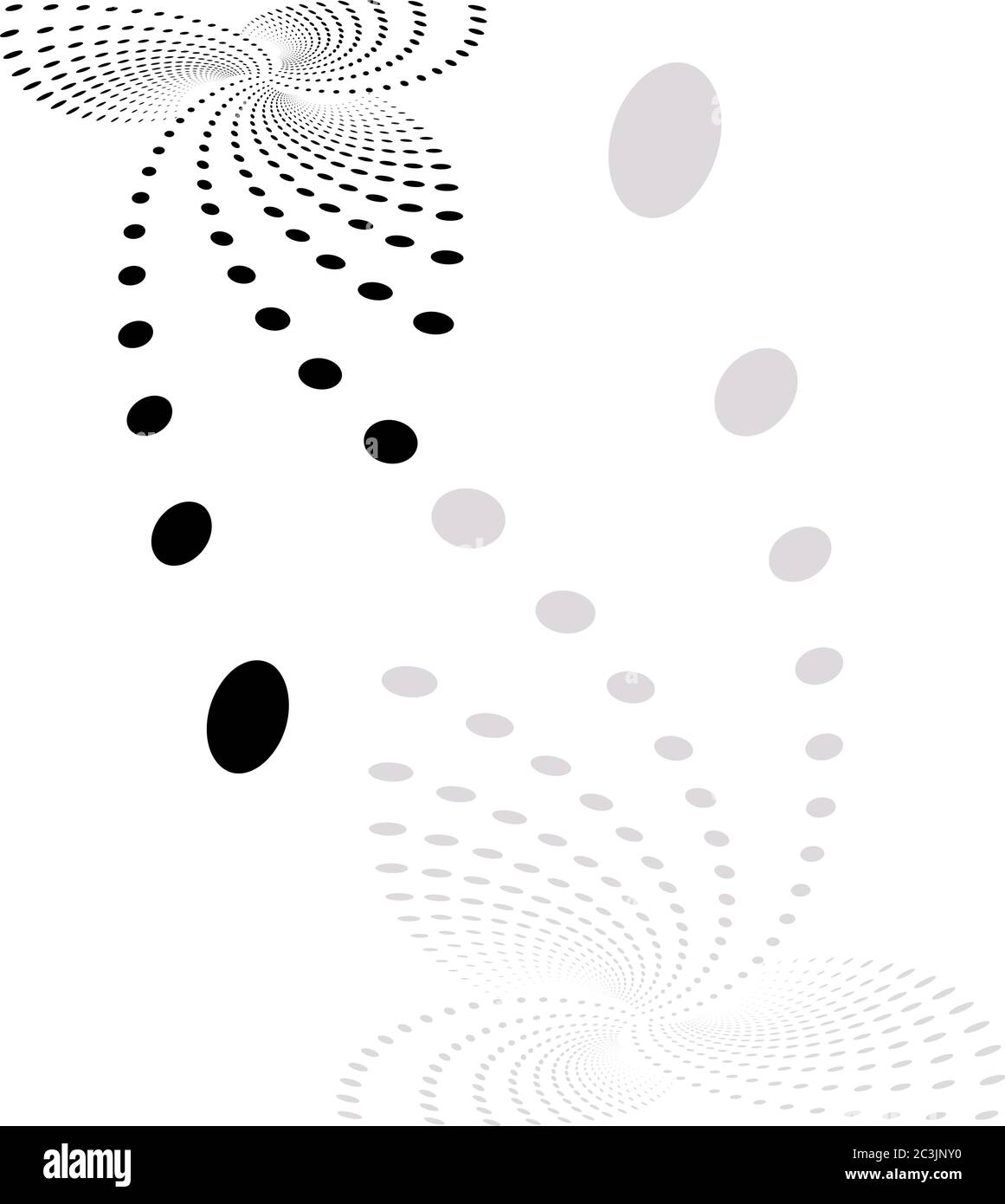 Composizione sfondo, illustrazione vettoriale modello Web (mezzitoni) Illustrazione Vettoriale