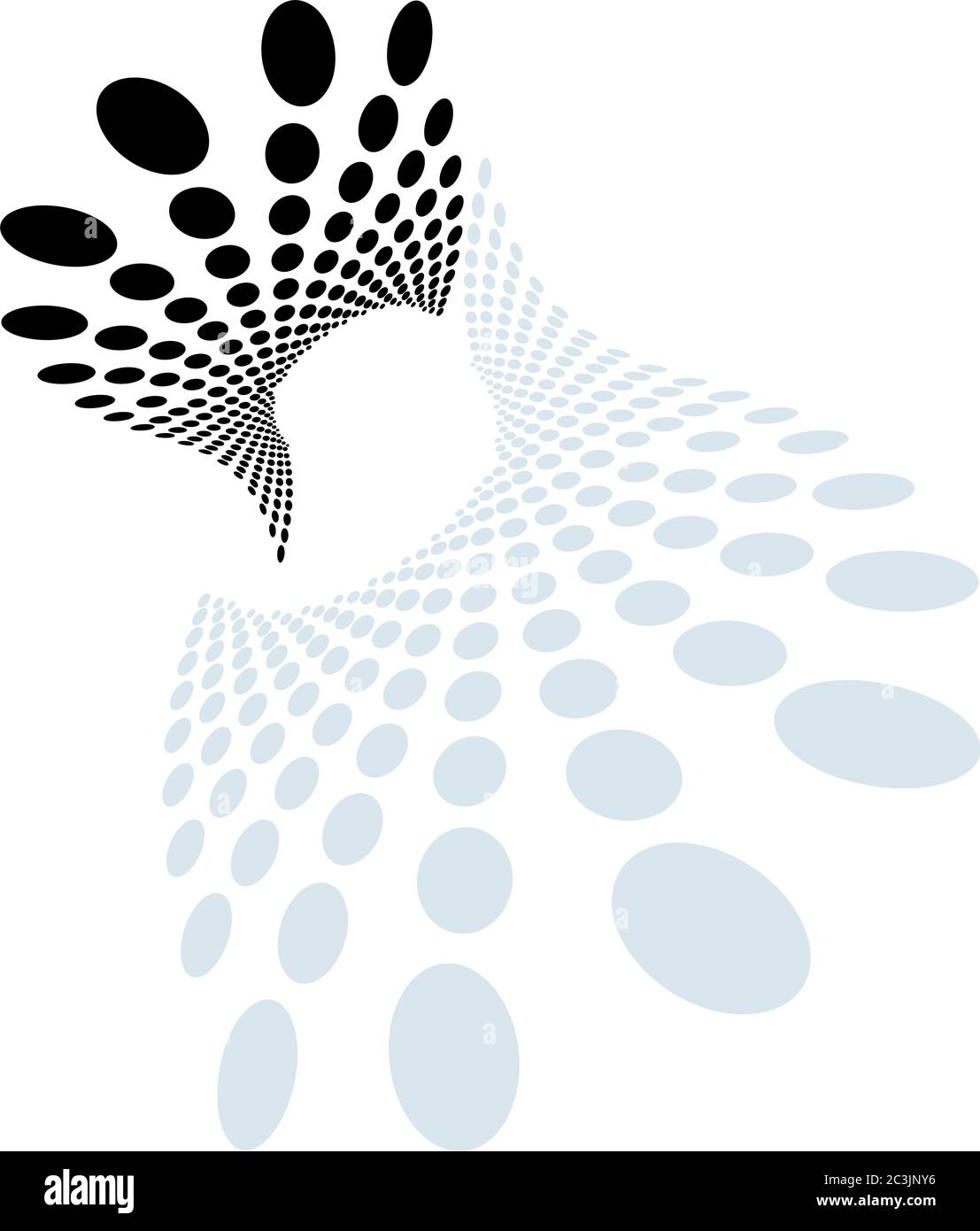 Composizione sfondo, illustrazione vettoriale modello Web (mezzitoni) Illustrazione Vettoriale