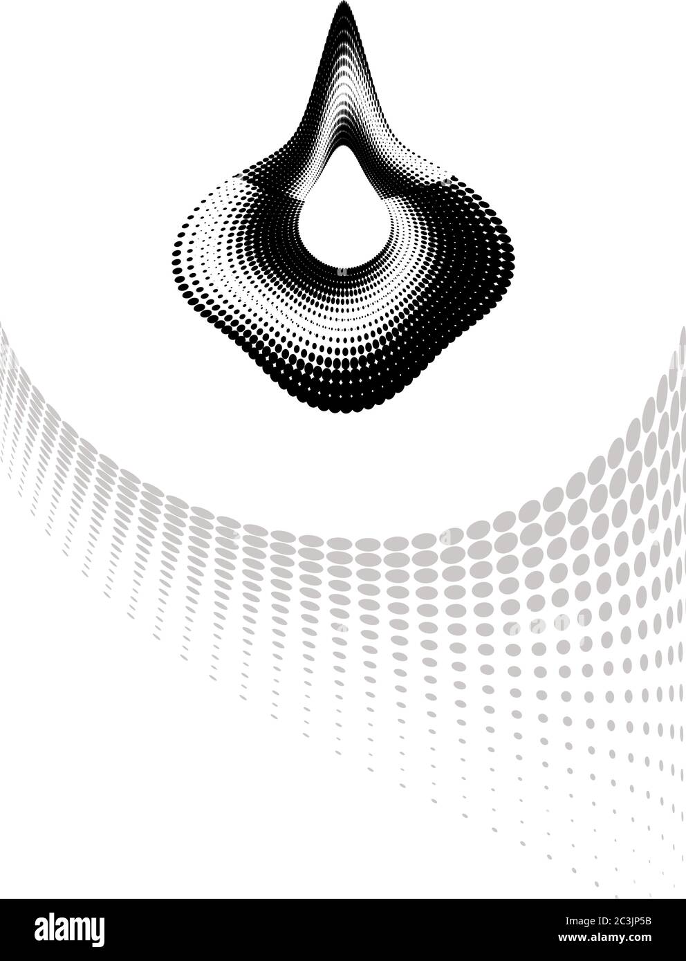 Composizione sfondo, illustrazione vettoriale modello Web (mezzitoni) Illustrazione Vettoriale