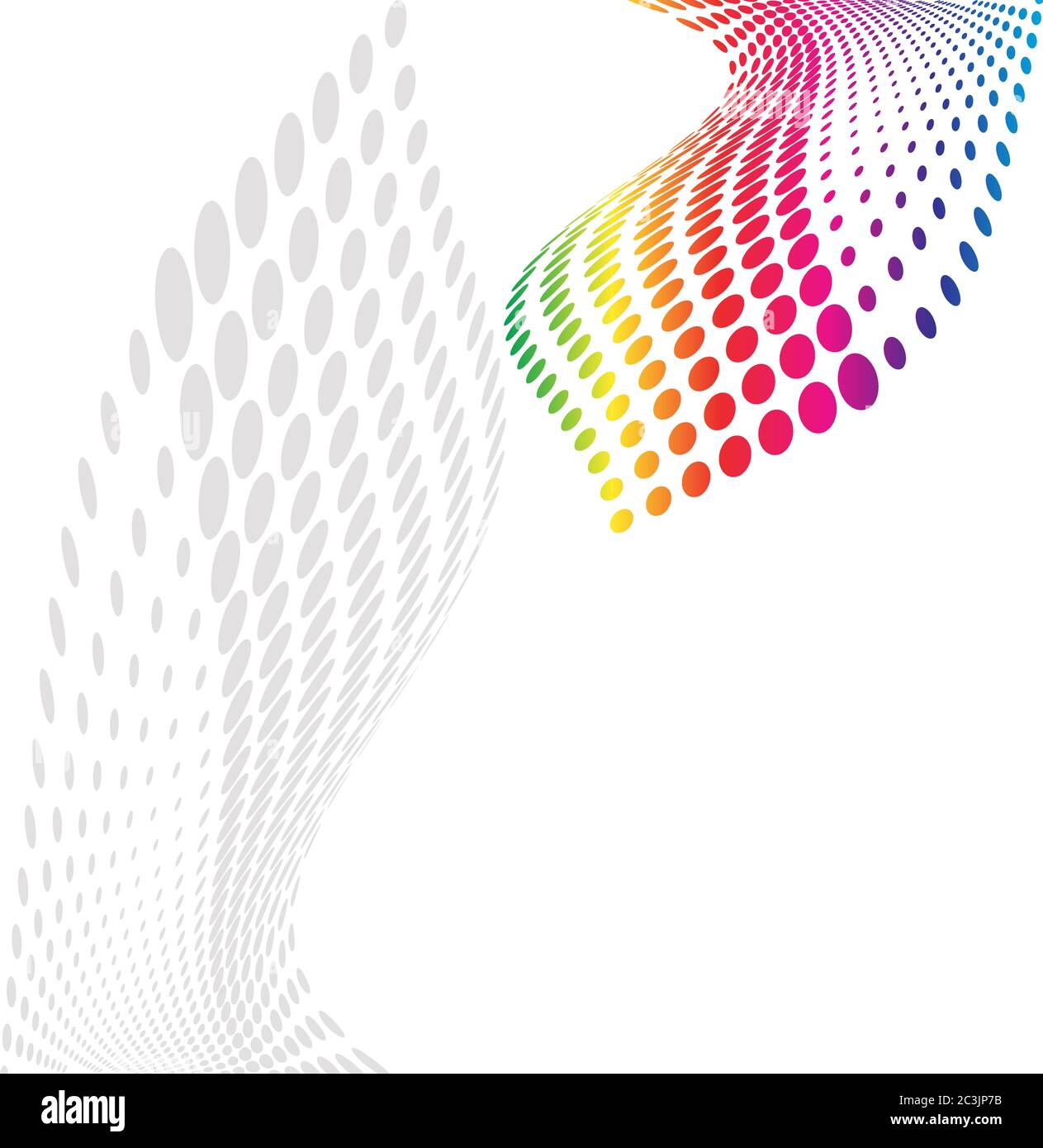 Composizione sfondo, illustrazione vettoriale modello Web (mezzitoni) Illustrazione Vettoriale