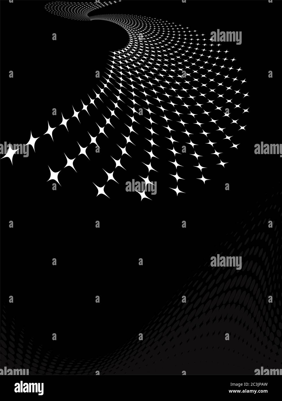 Composizione sfondo, illustrazione vettoriale modello Web (mezzitoni) Illustrazione Vettoriale