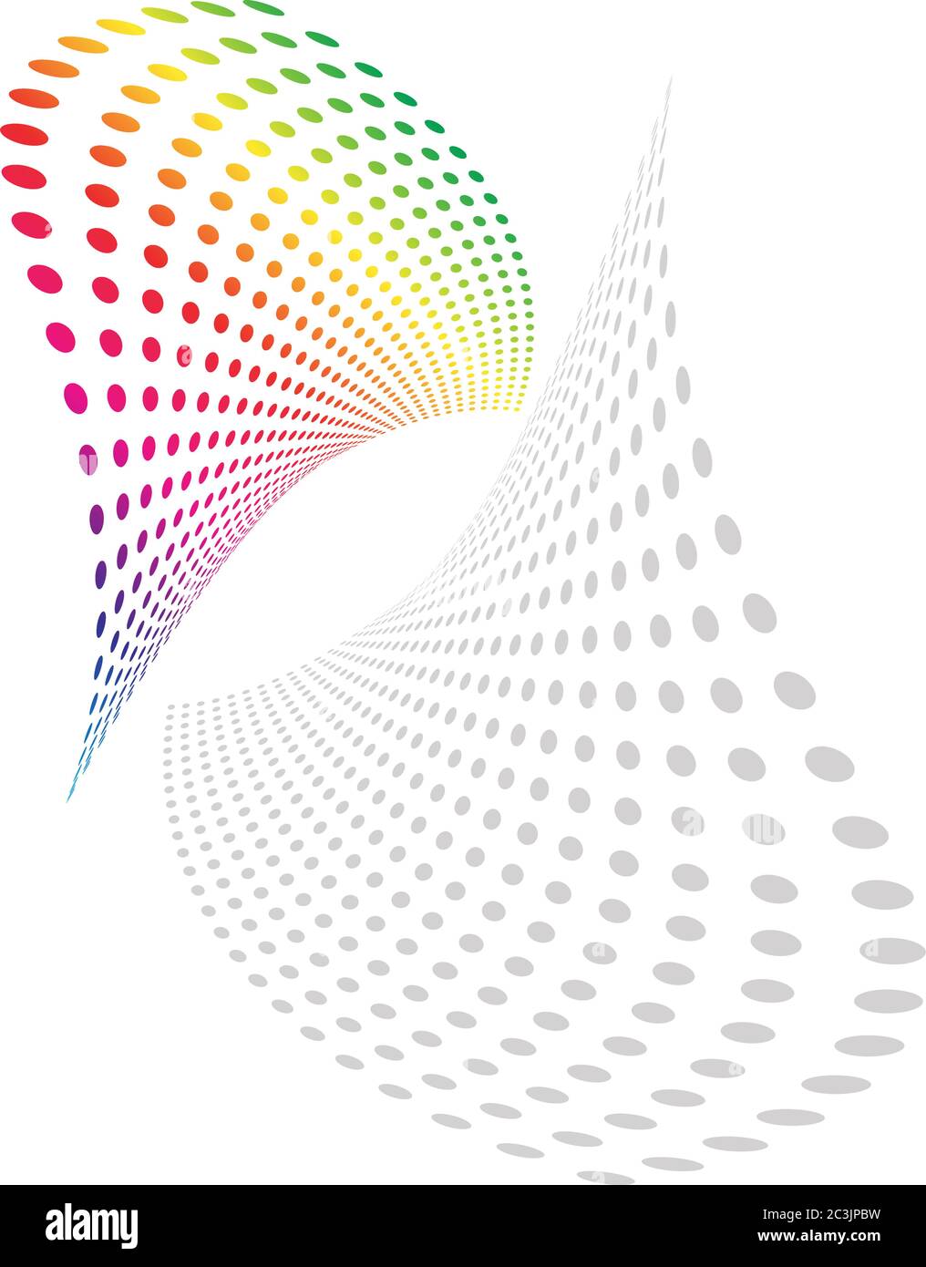 Composizione sfondo, illustrazione vettoriale modello Web (mezzitoni) Illustrazione Vettoriale