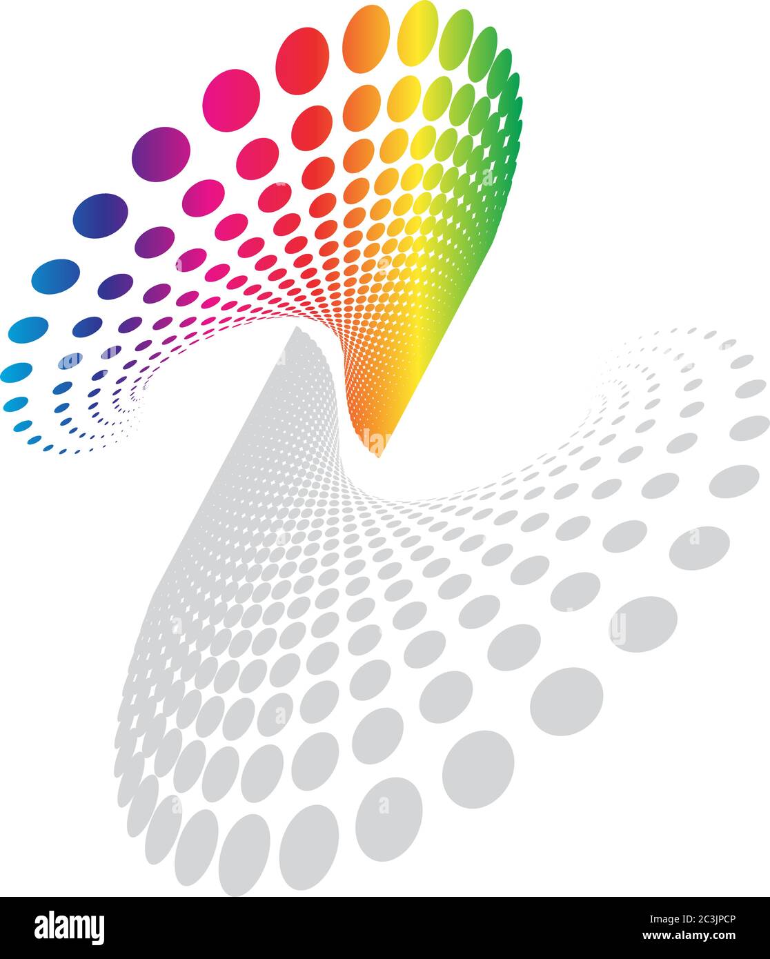 Composizione sfondo, illustrazione vettoriale modello Web (mezzitoni) Illustrazione Vettoriale