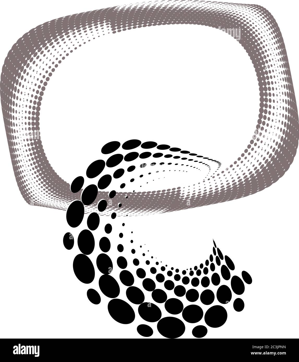 Composizione sfondo, illustrazione vettoriale modello Web (mezzitoni) Illustrazione Vettoriale