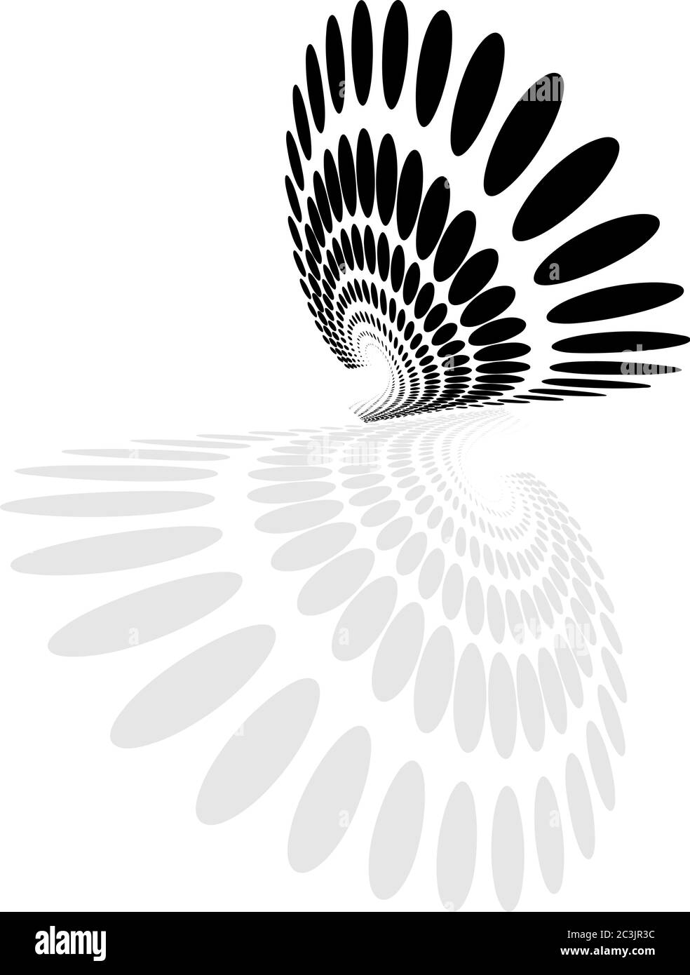 Composizione sfondo, illustrazione vettoriale modello Web (mezzitoni) Illustrazione Vettoriale