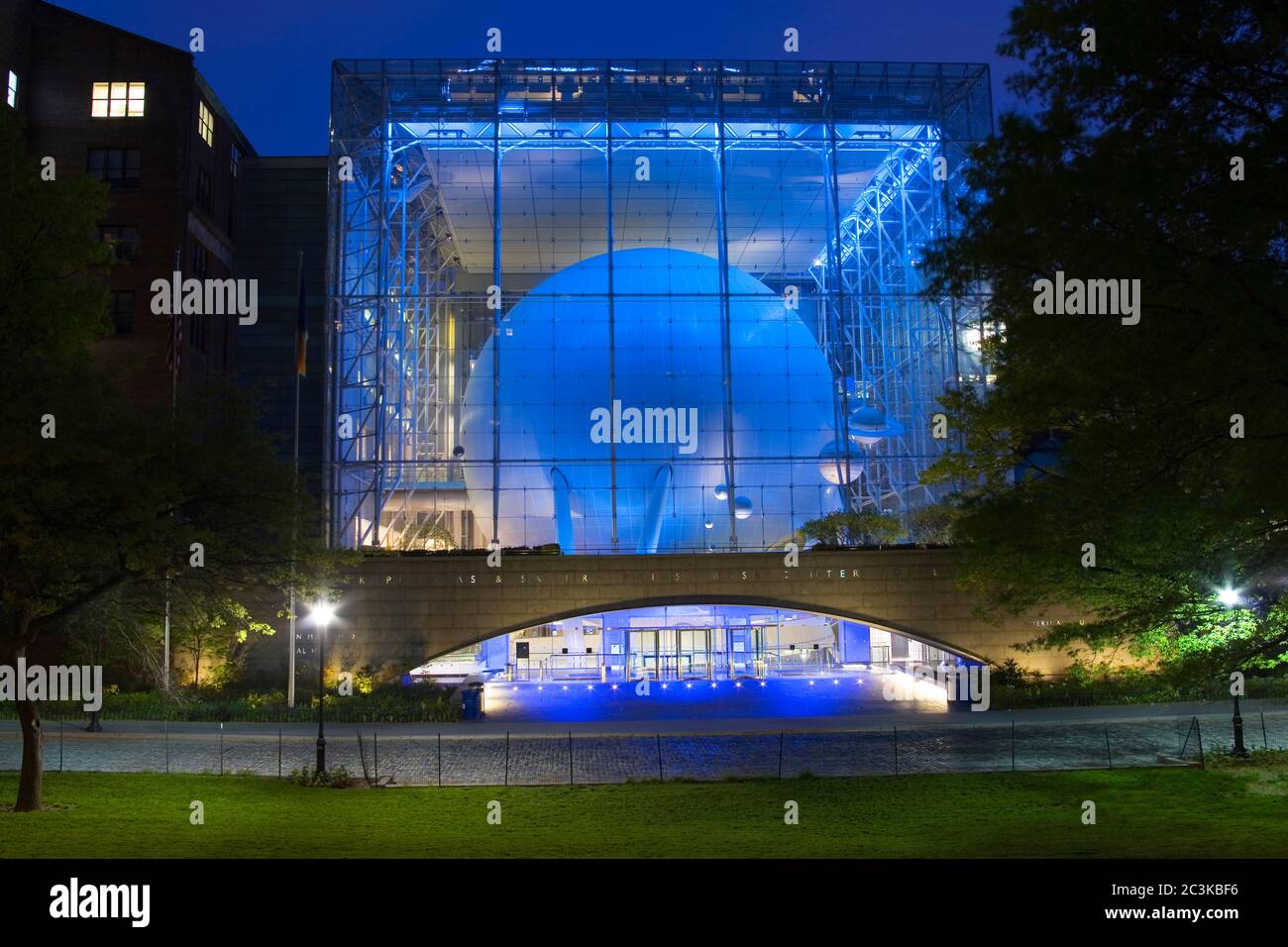 Ecosphere presso l'American Museum of Natural History, Upper West Side, New York City, New York, USA Foto Stock