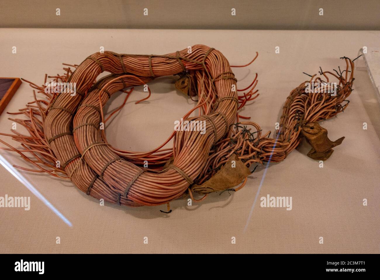 Cablaggio originale di una macchina bomba smantellata in esposizione a Bletchley Park, Bletchley. Buckinghamshire, Regno Unito. Foto Stock