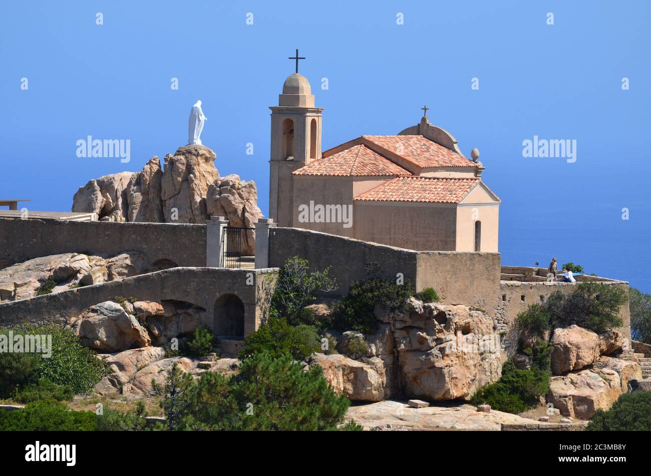 Notre Dame de la Serra, Calvi, Corsica Foto Stock