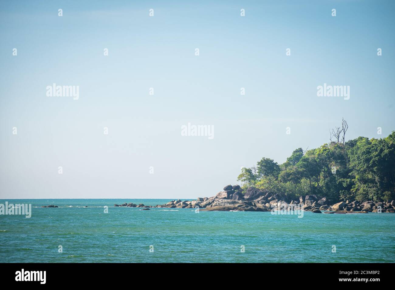 Khao Lak South Beach, Thailandia Foto Stock