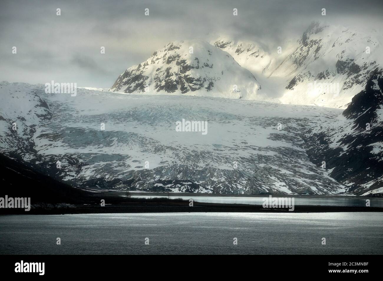 Glacier Bay, parco nazionale, Alaska Foto Stock