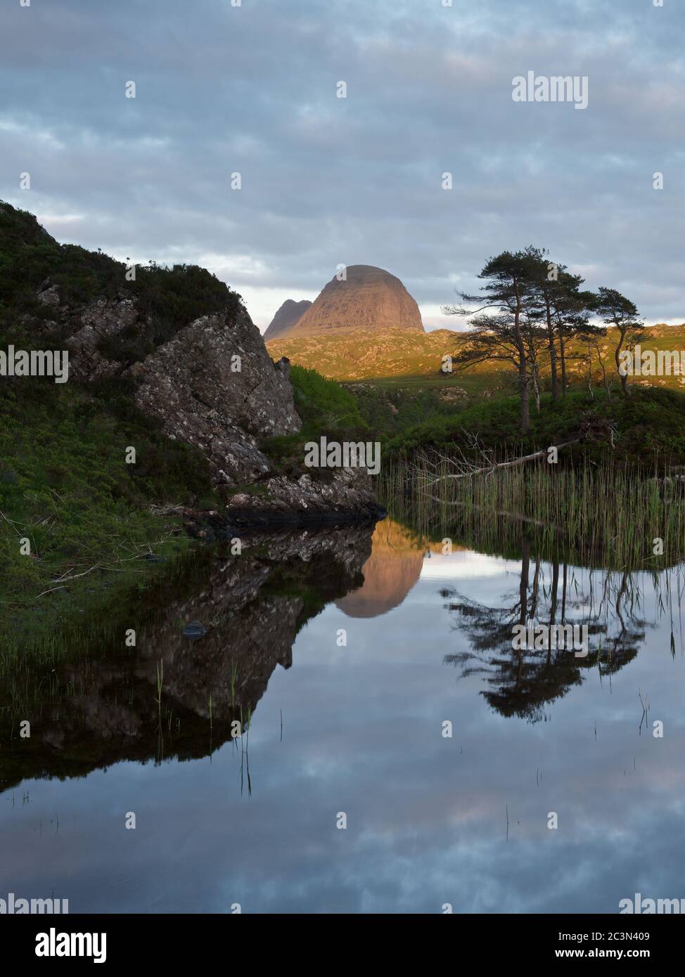 Loch Druim Suardalain Foto Stock