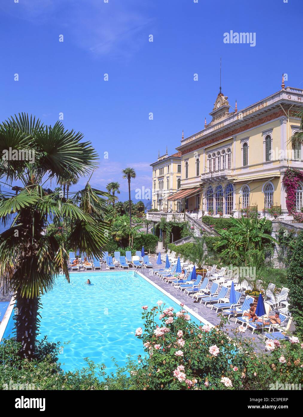 Grand Hotel Villa Serbelloni, Bellagio, Provincia di Como, Regione Lombardia, Italia Foto Stock
