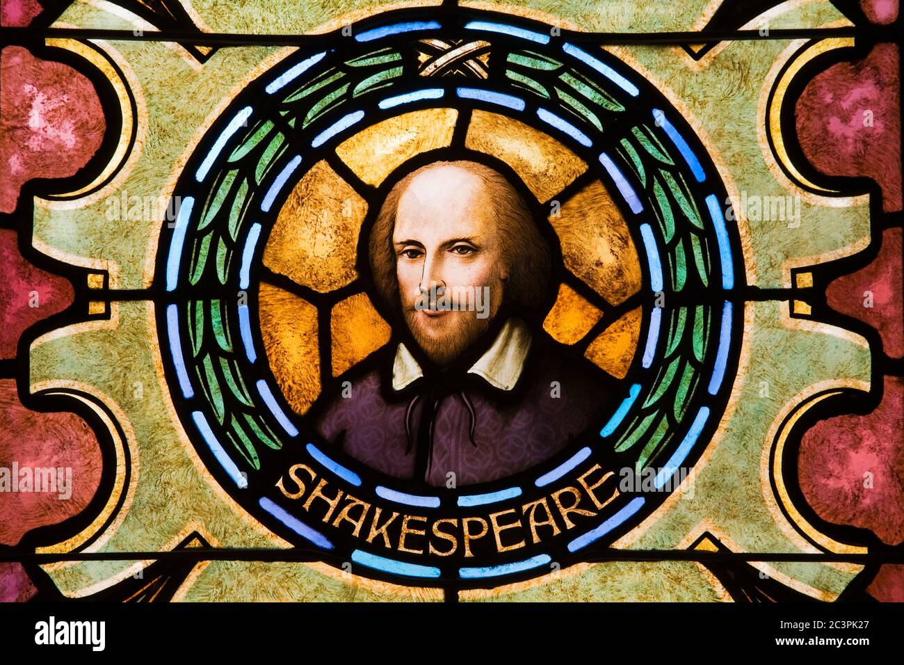 Vetrate nel Municipio di Arthur, Bonanzaville History Park, Fargo, North Dakota, USA Foto Stock