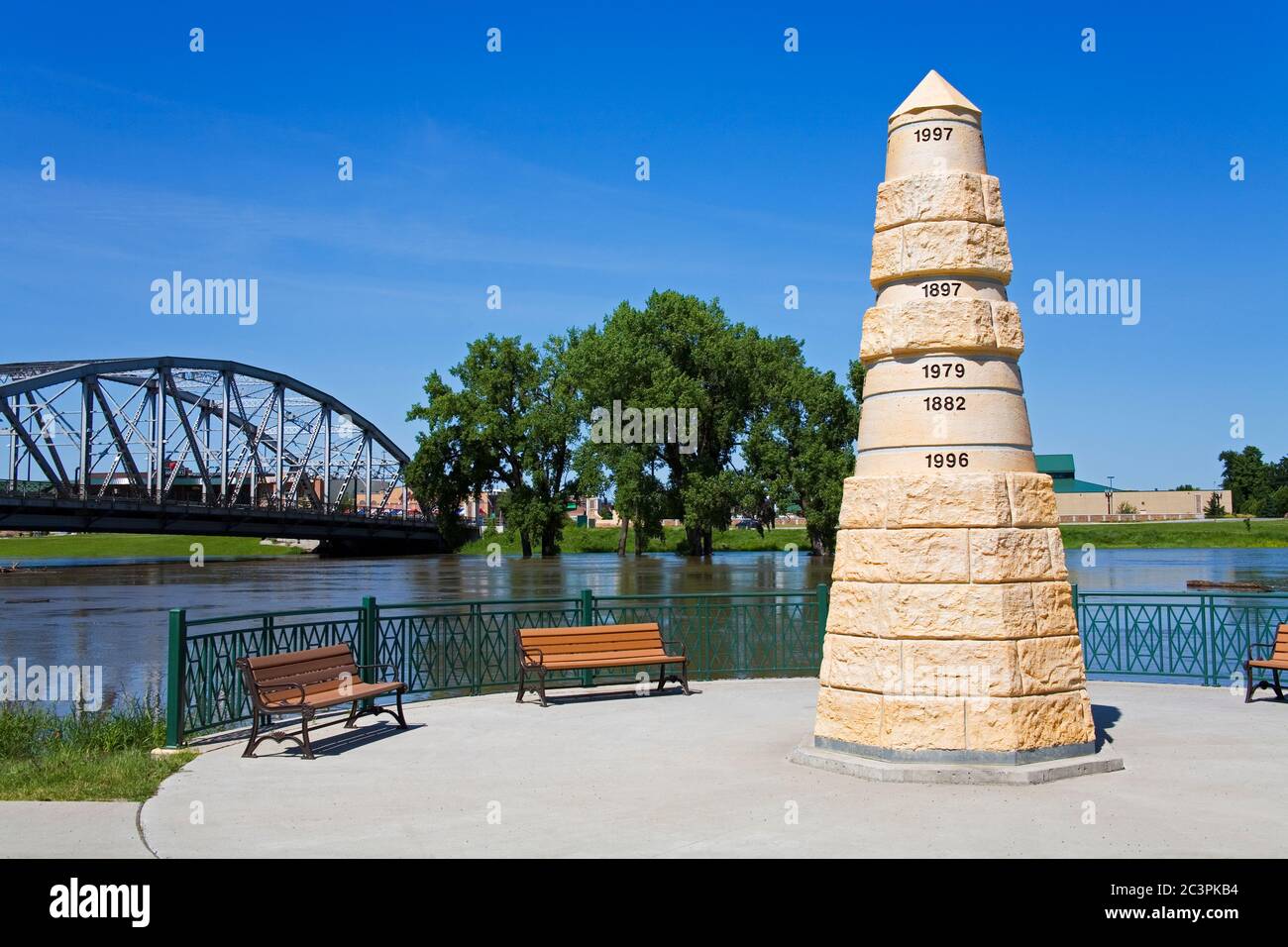 Grand Forks, North Dakota, Stati Uniti Foto Stock