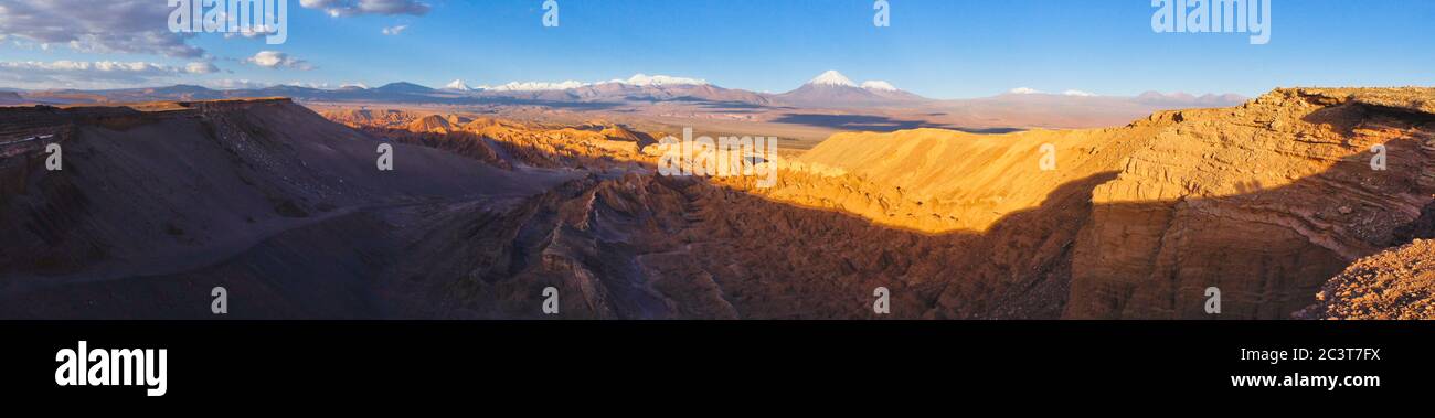 Deserto di Atacama, paesaggio naturale, Cile Foto Stock