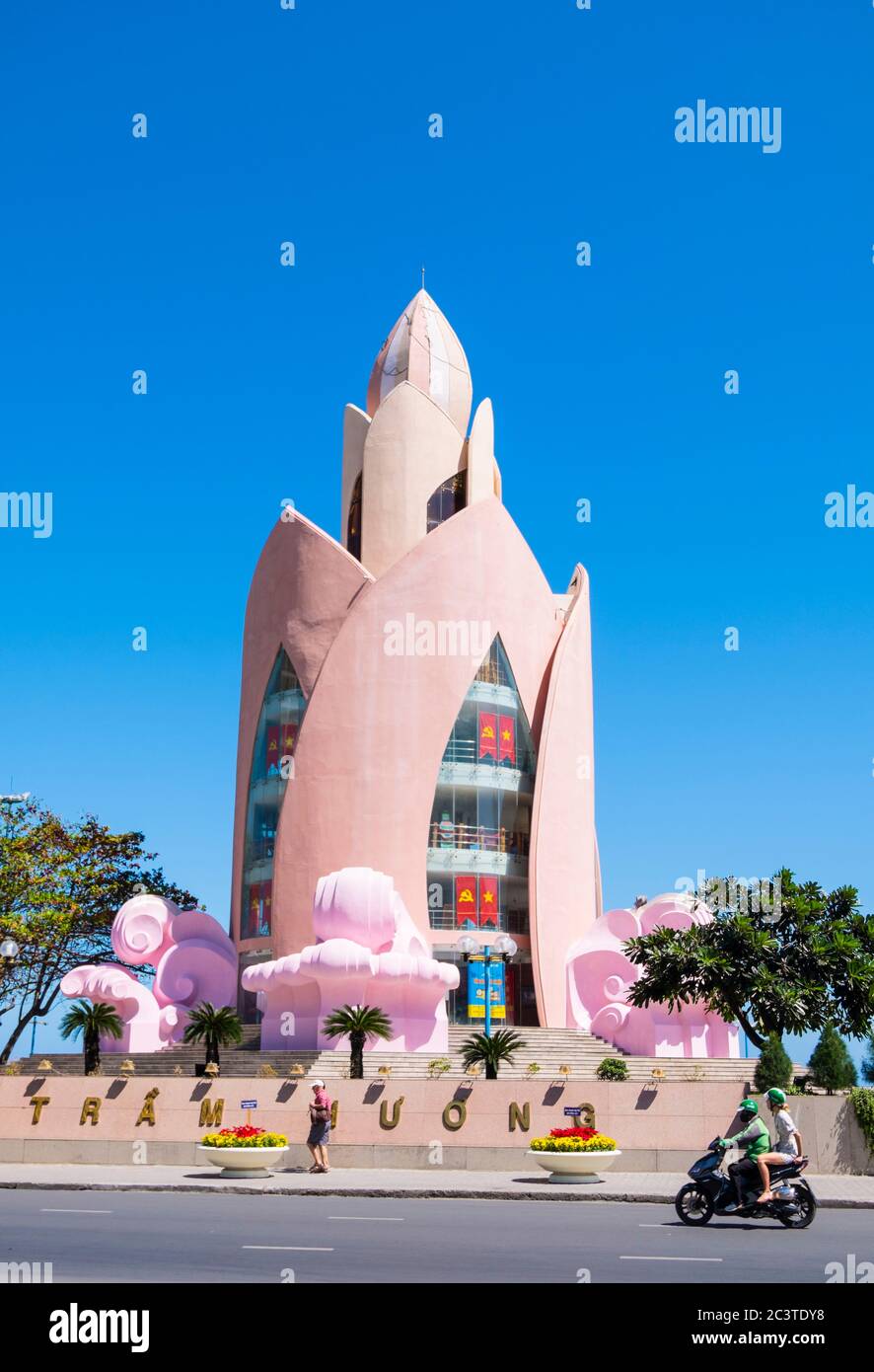 Thap Tram Huong, torre di agarwood, Tran Phu, Beach Road, Nha Trang, Vietnam, Asia Foto Stock