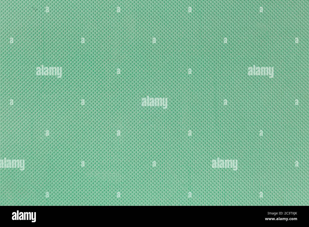 aqua menthe sport o yoga schiuma tappetino superficie piatta e sfondo Foto Stock