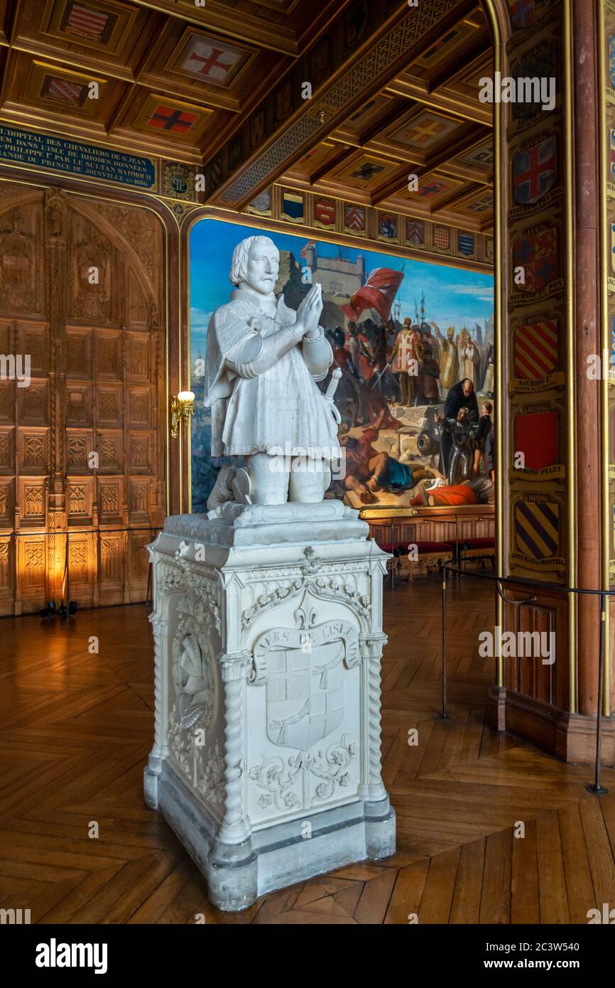 Versailles, Francia - 27 agosto 2019 : la Reggia di Versailles è patrimonio dell'umanità dell'UNESCO. Foto Stock