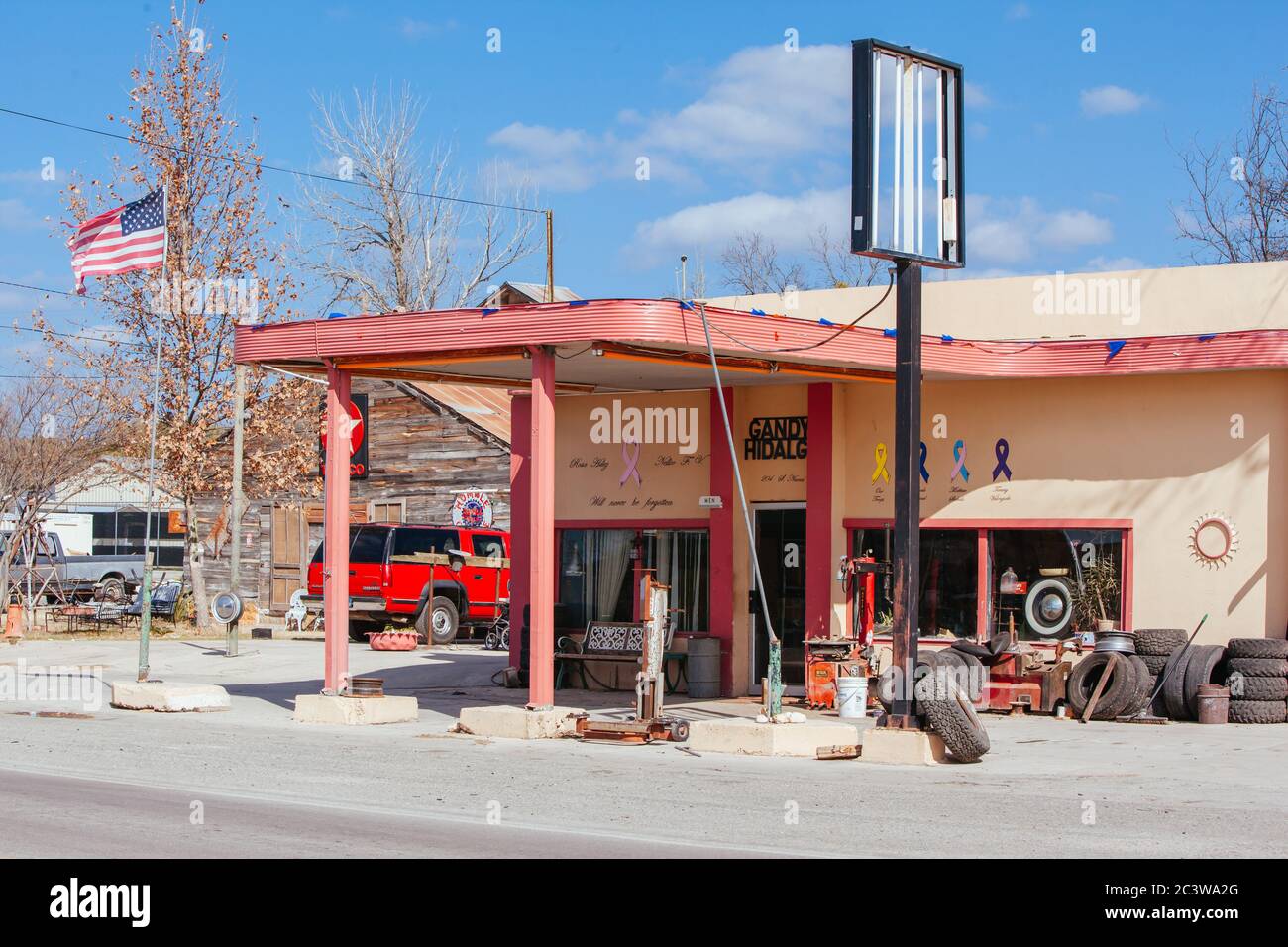 Camp Wood in Texas USA Foto Stock