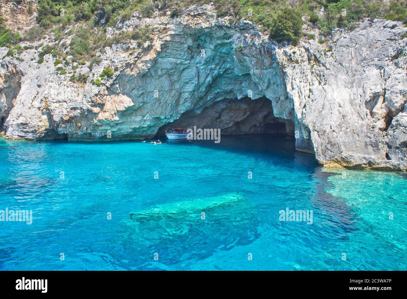 Isola di Paxos, Grecia Foto Stock