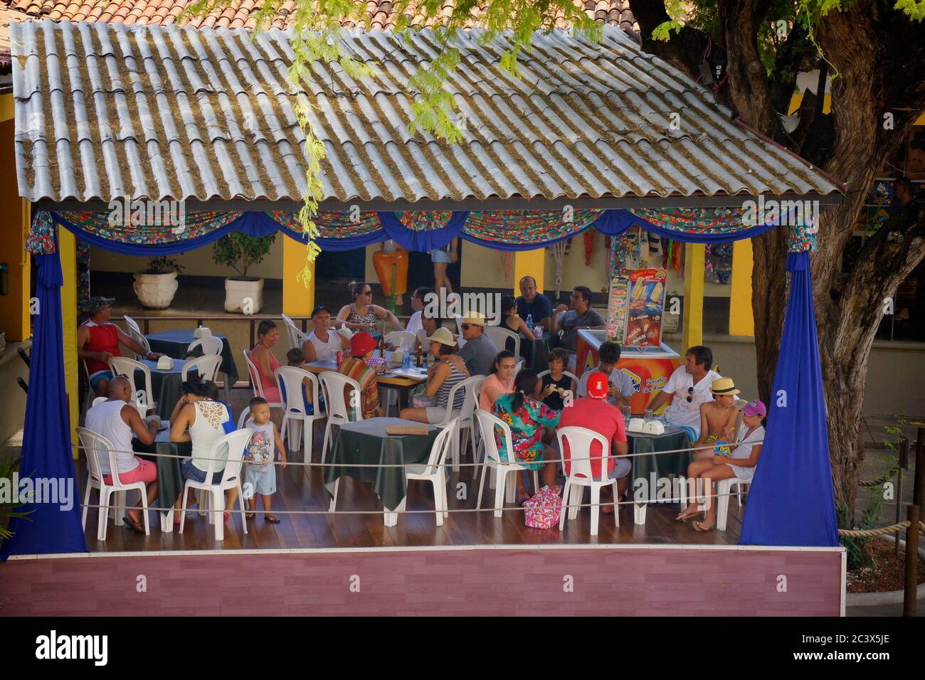 Cultura brasiliana nella città di Natal, Rio Grande do Norte, Brasile. Foto Stock