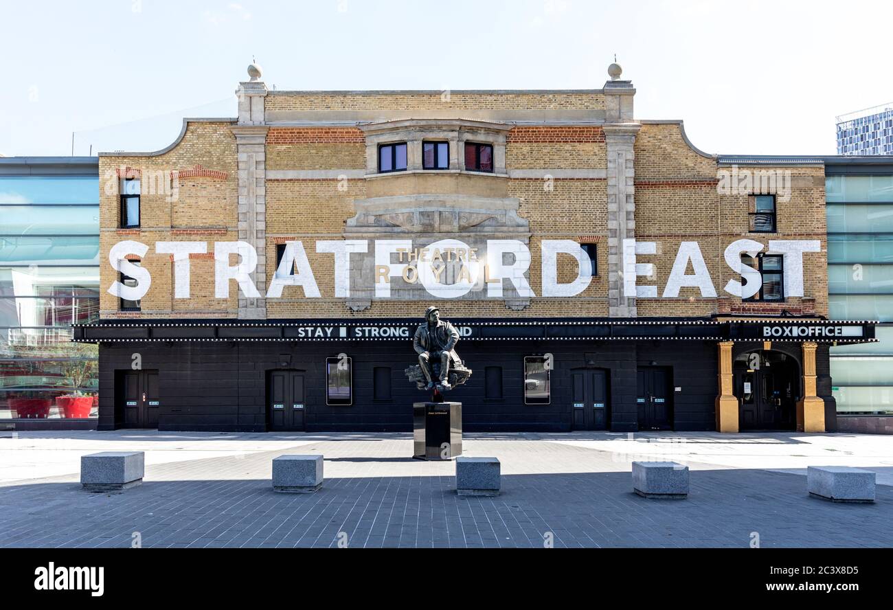 Theatre Royal Stratford East London UK Foto Stock