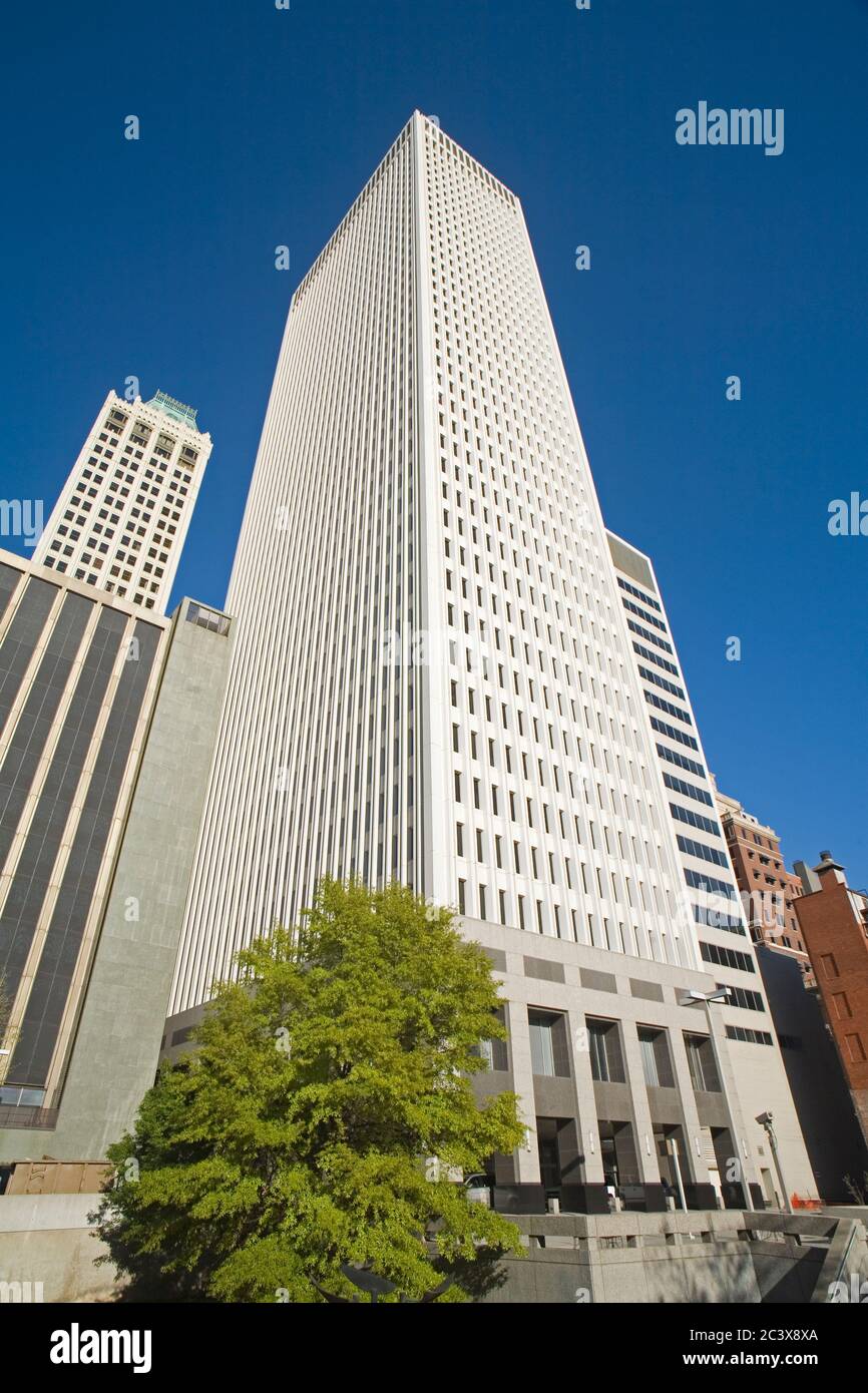 Primo luogo Tower, Tulsa, Oklahoma, Stati Uniti d'America Foto Stock