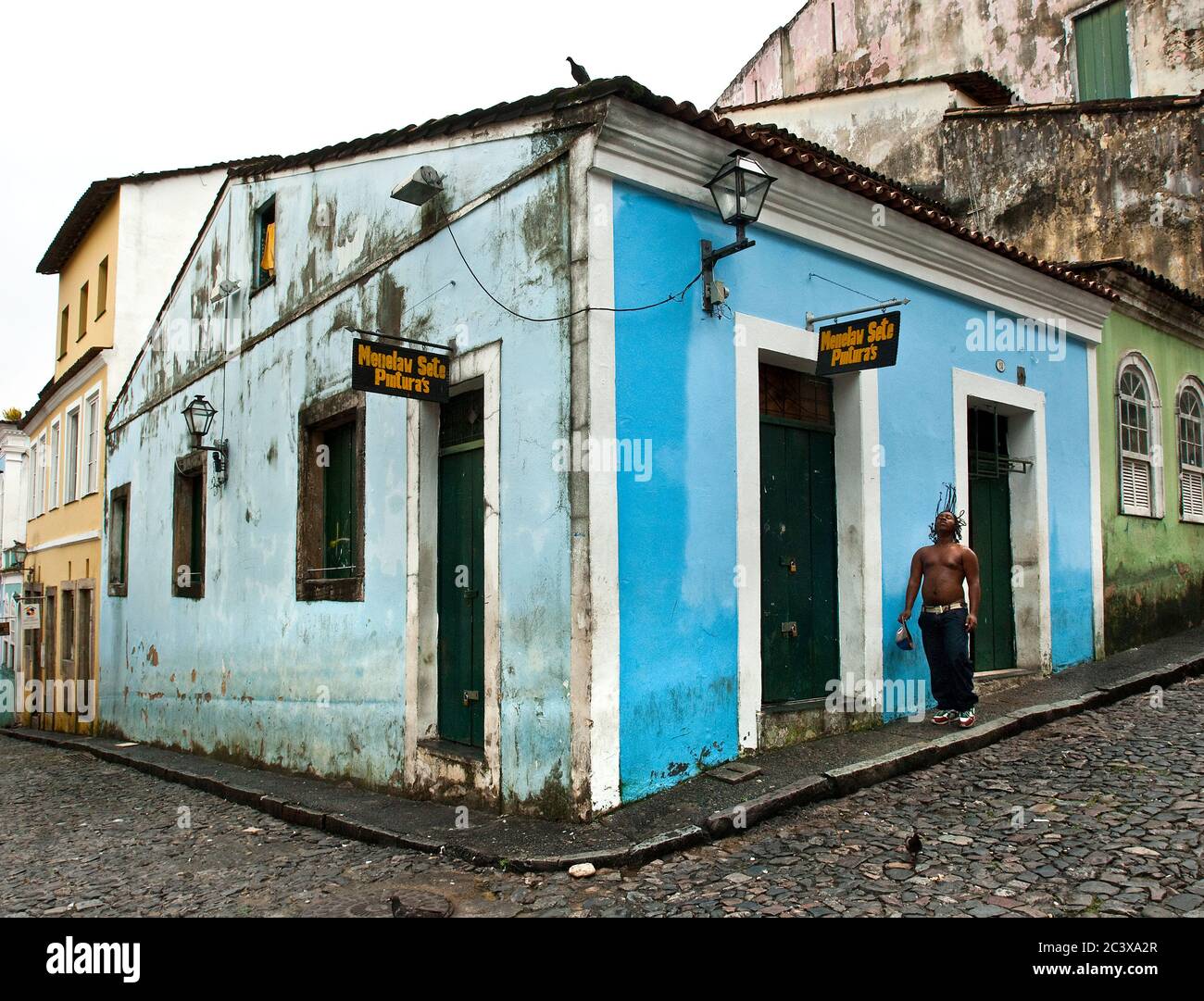 Pelourinho, Salvador City, Bahia Salvador, Brasile, Sud America Foto Stock