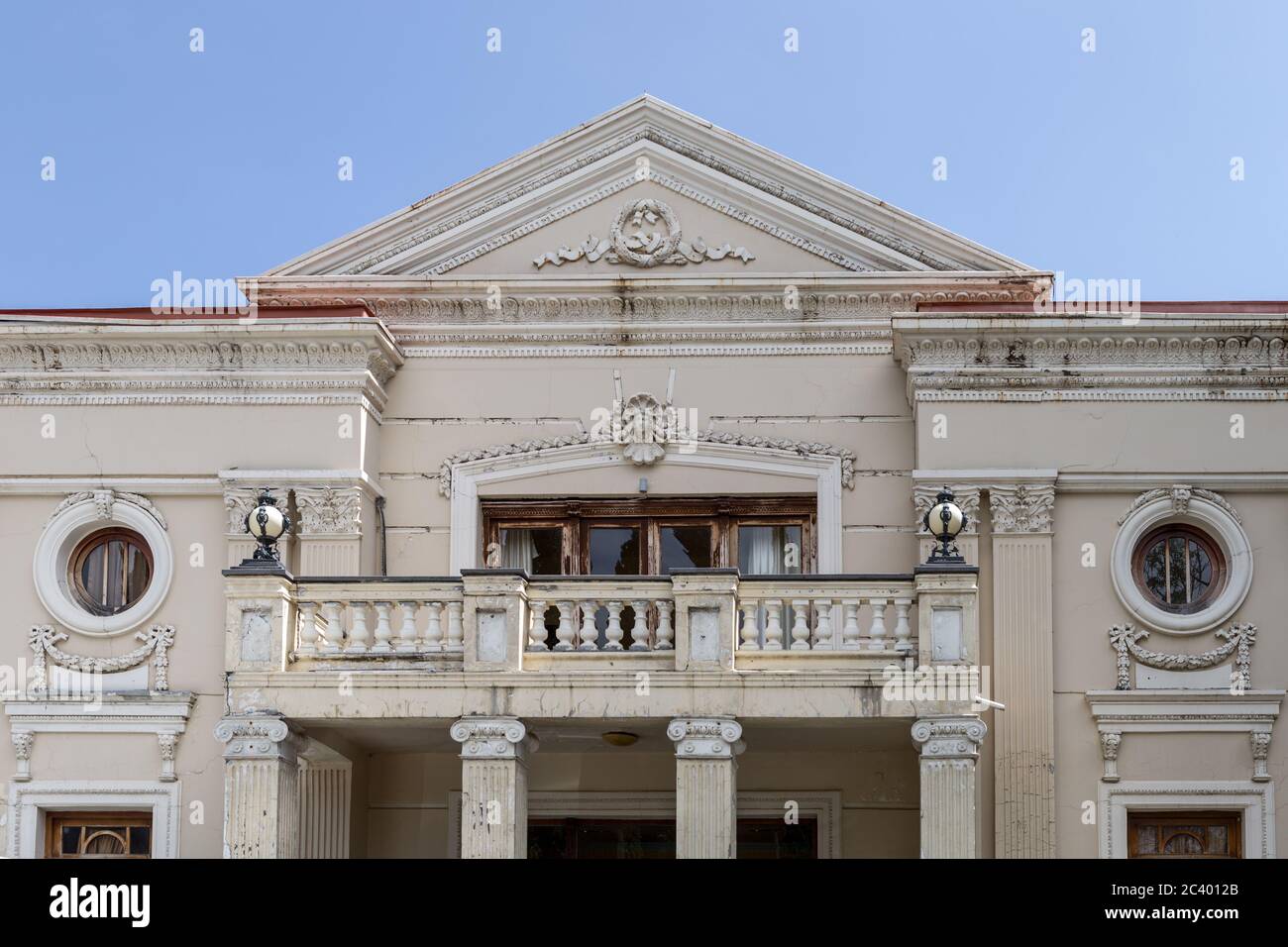 Centro culturale del XIX secolo, Signagi aka Sighnaghi, regione di Kakheti, Georgia Foto Stock