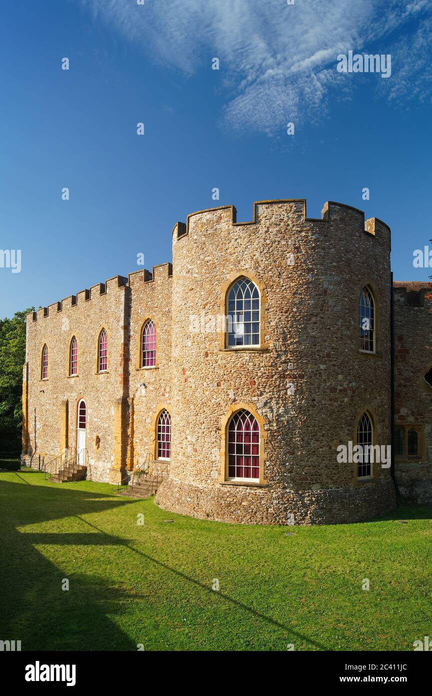 UK,Somerset,Taunton Castle Foto Stock