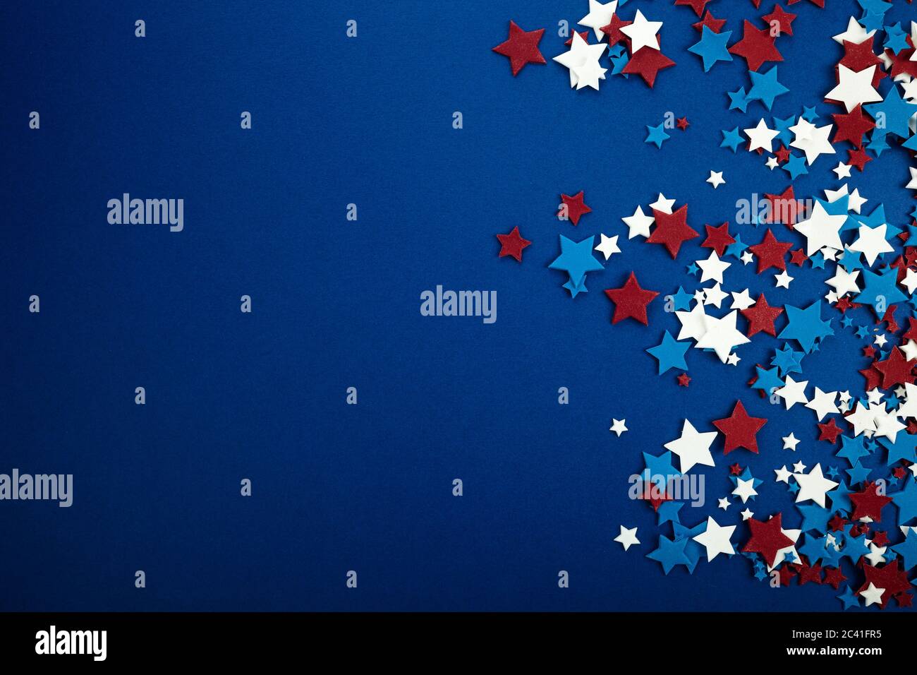 Sfondo del 4 luglio. Giornata americana indipendente Foto Stock