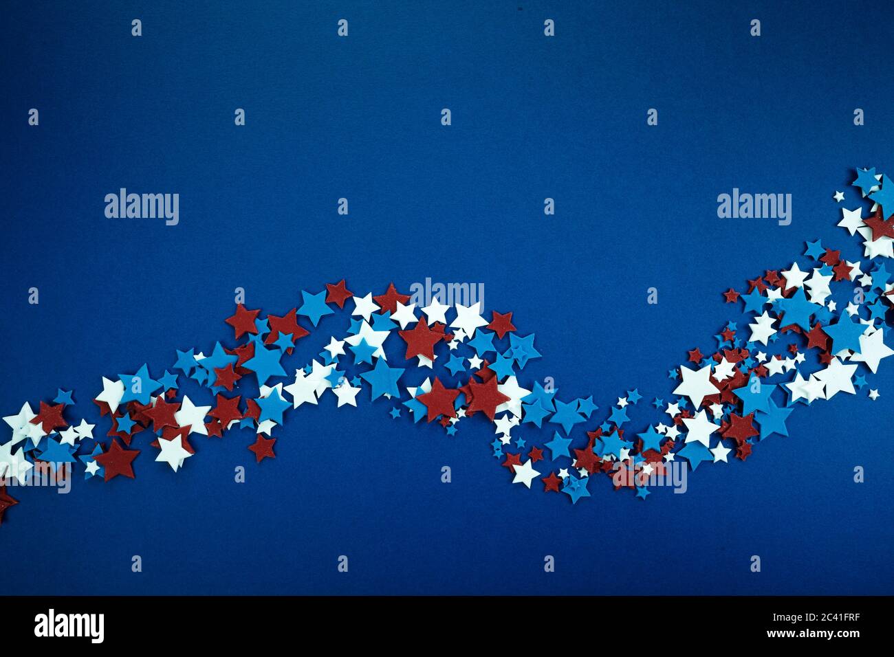 Sfondo del 4 luglio. Giornata americana indipendente Foto Stock