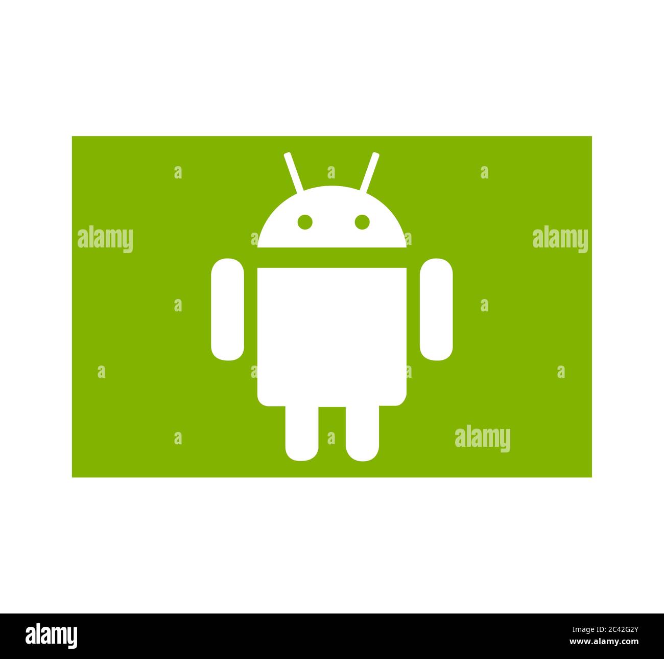 Logo Android. Android il sistema operativo per smartphone, tablet e piattaforme mobili. App Android . Kharkiv, Ucraina - 15 giugno 2020 Foto Stock