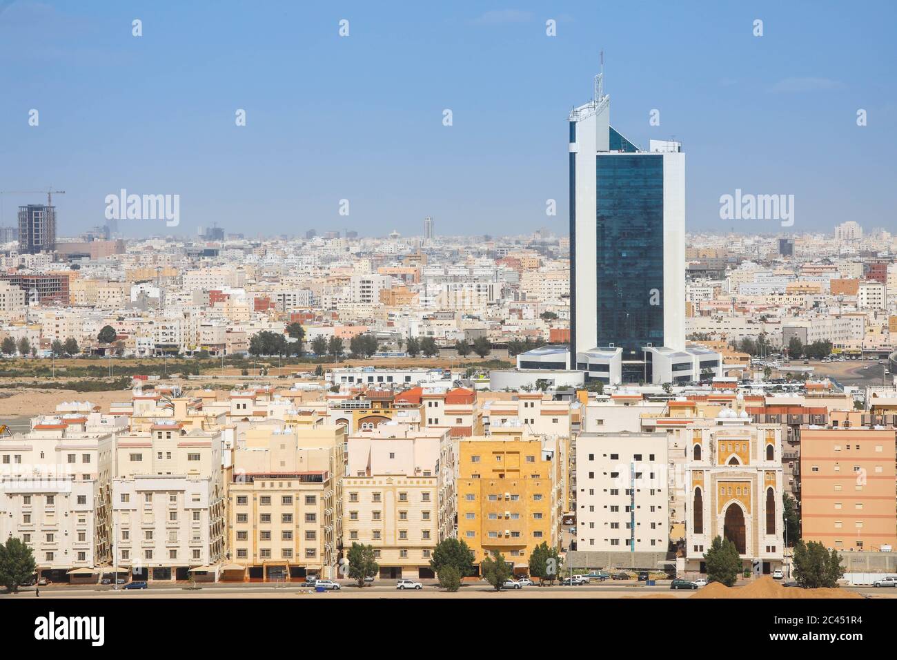 Jeddah Arabia Saudita , l'autorità generale della Meteorologia Jeddah Foto Stock