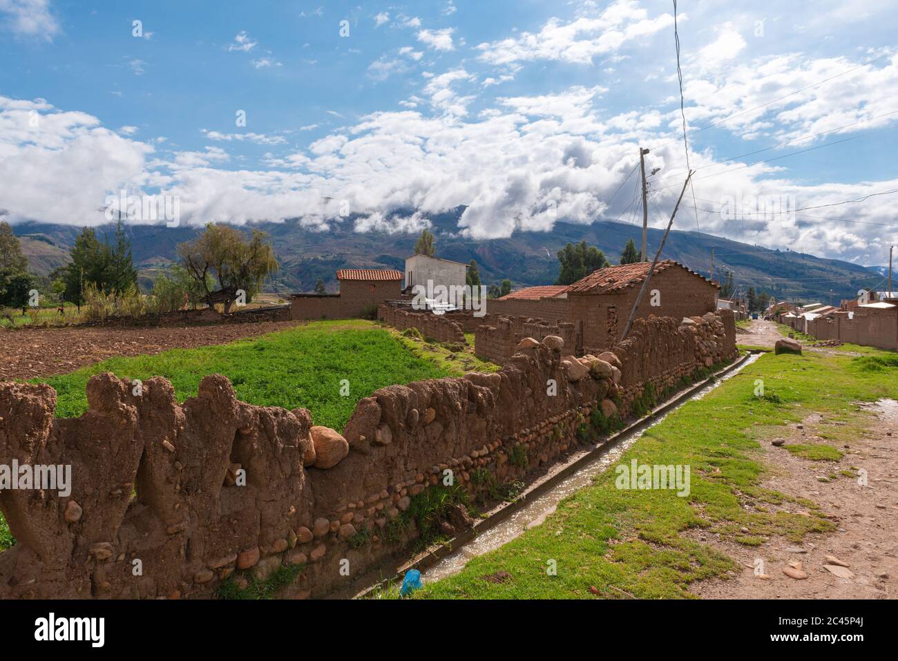 Villaggio di Potolo, Departamento Chuquisaca, Municipio Sucre, Bolivia, America Latina Foto Stock