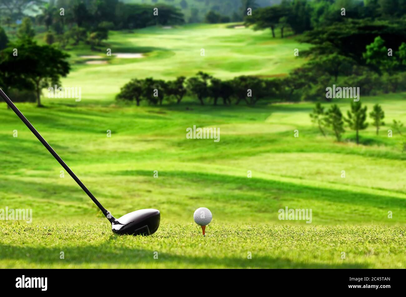 Migliore serie di foto di golf Foto Stock