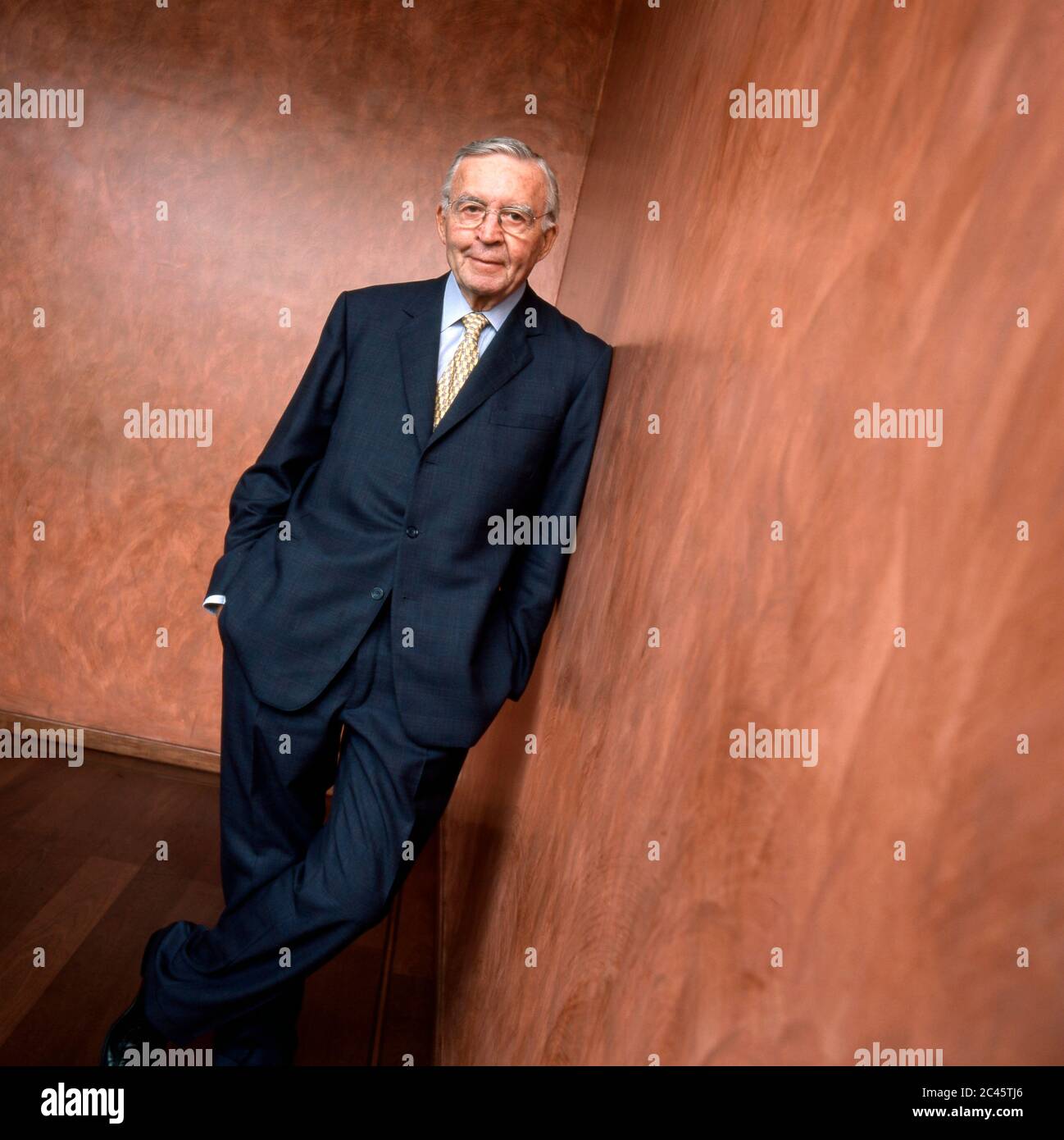 Andre Leysen - Amministratore Delegato di Agfa-Gevärt AG Foto Stock