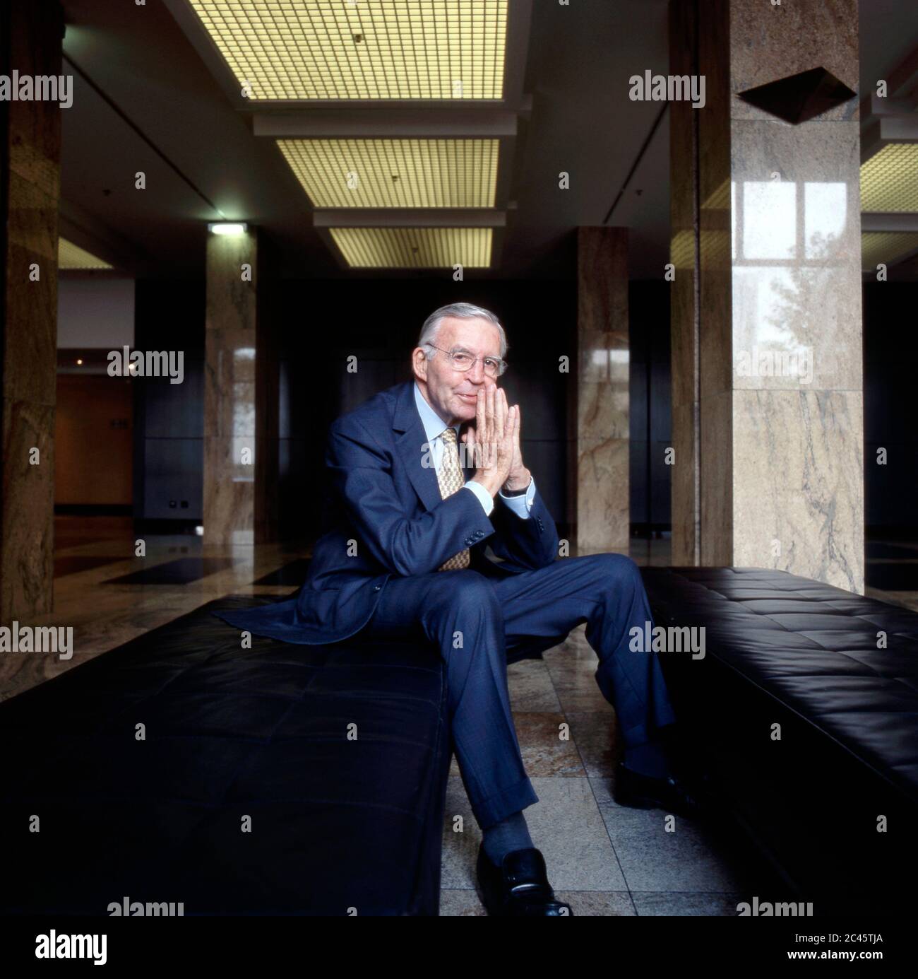 Andre Leysen - Amministratore Delegato di Agfa-Gevärt AG Foto Stock