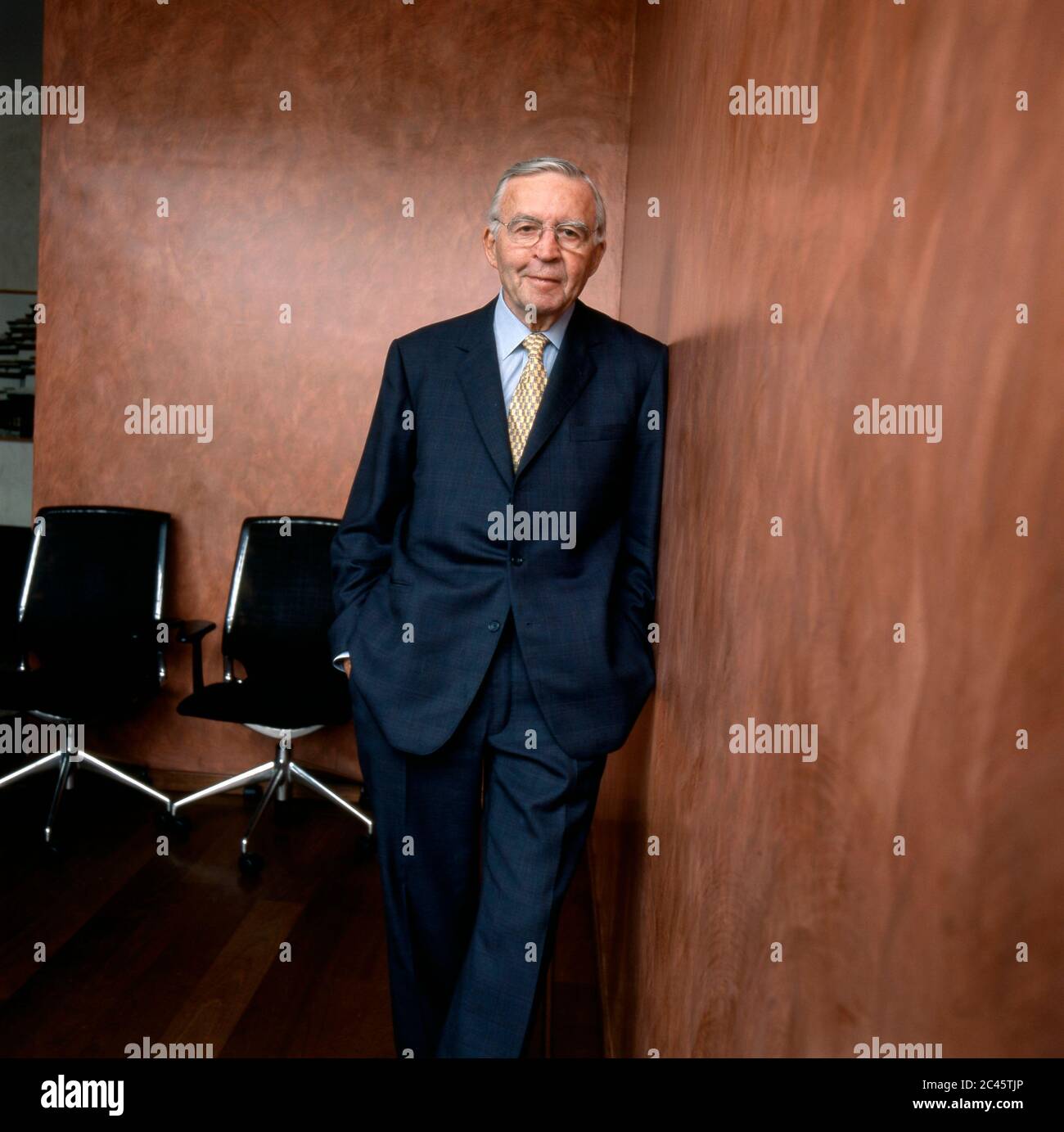 Andre Leysen - Amministratore Delegato di Agfa-Gevärt AG Foto Stock