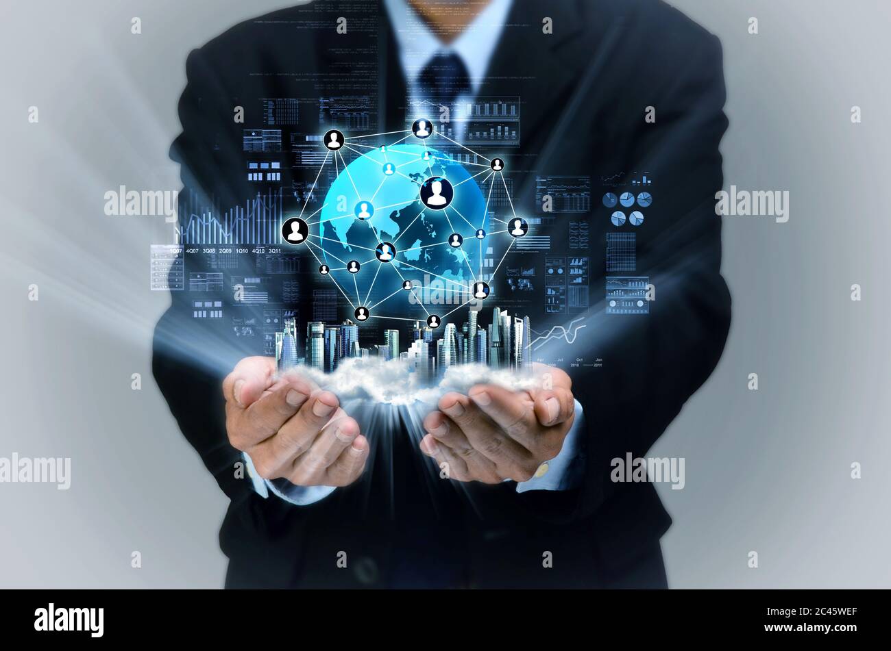 Internet Business Foto Stock