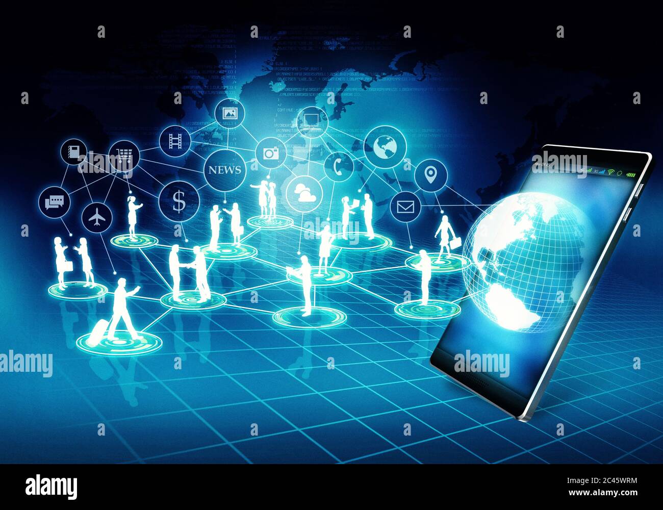 Internet Business Foto Stock