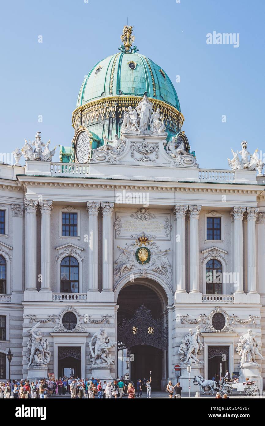 Palazzo Imperiale, Hofburg, appartamenti imperiali Foto Stock