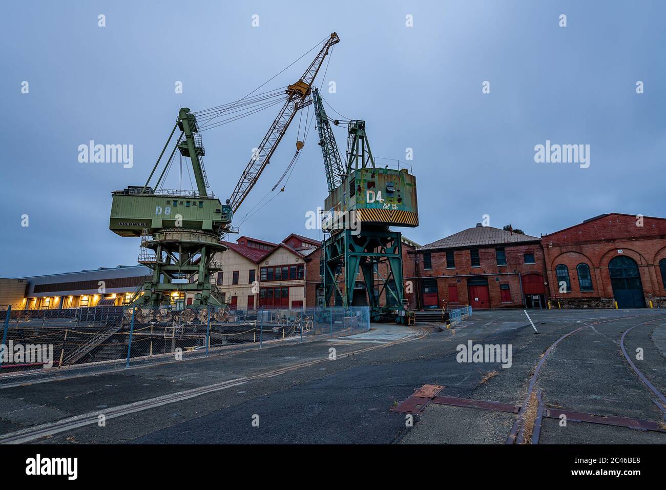 Giorno da Mare Island Foto Stock