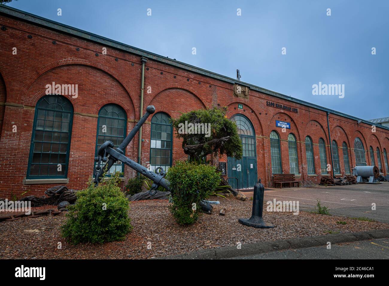 Giorno da Mare Island Foto Stock