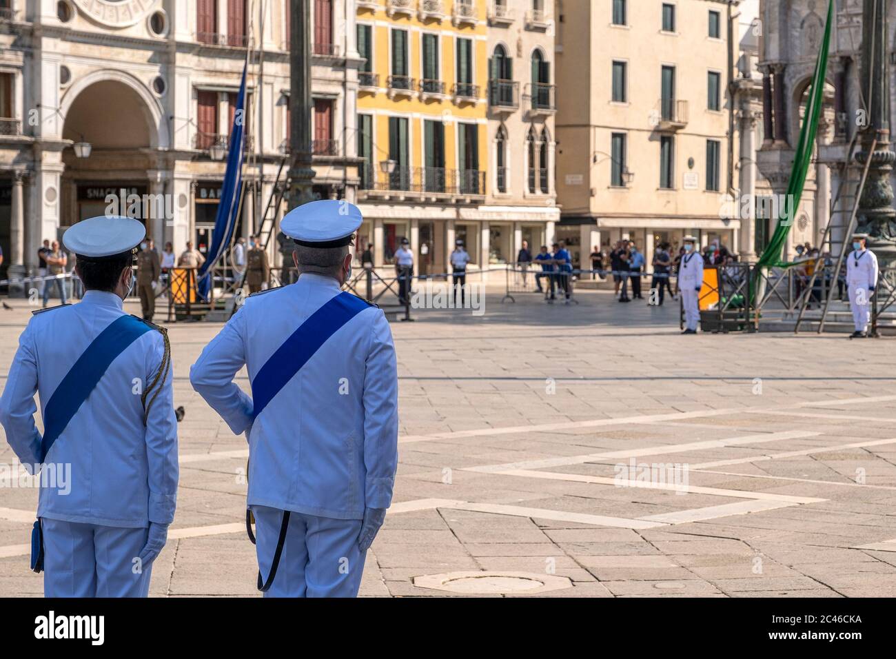 VENEZIA, ITALIA - GIUGNO 02: Festa della seconda Giornata della Repubblica in Italia Foto Stock