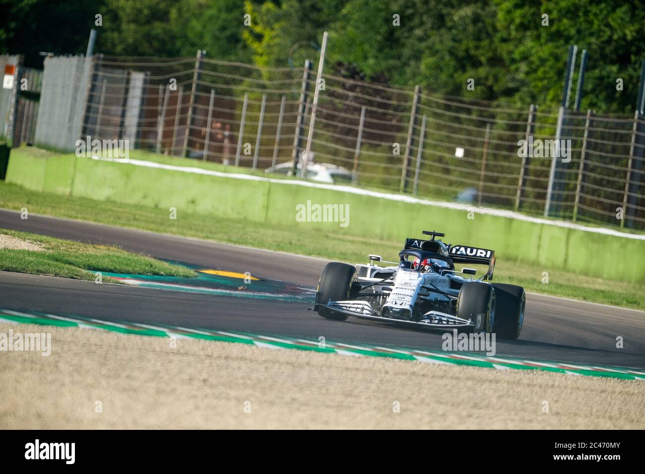 Imola, Italia. 2020 giugno 24. imola, Italia, Autodromo Enzo e Dino Ferrari, 2020 giugno 2020, Pierre Gasly su   Alphatauri AT01 durante - - Credit: LM/Daniele Nici Credit: Daniele Nici/LPS/ZUMA Wire/Alamy Live News Foto Stock