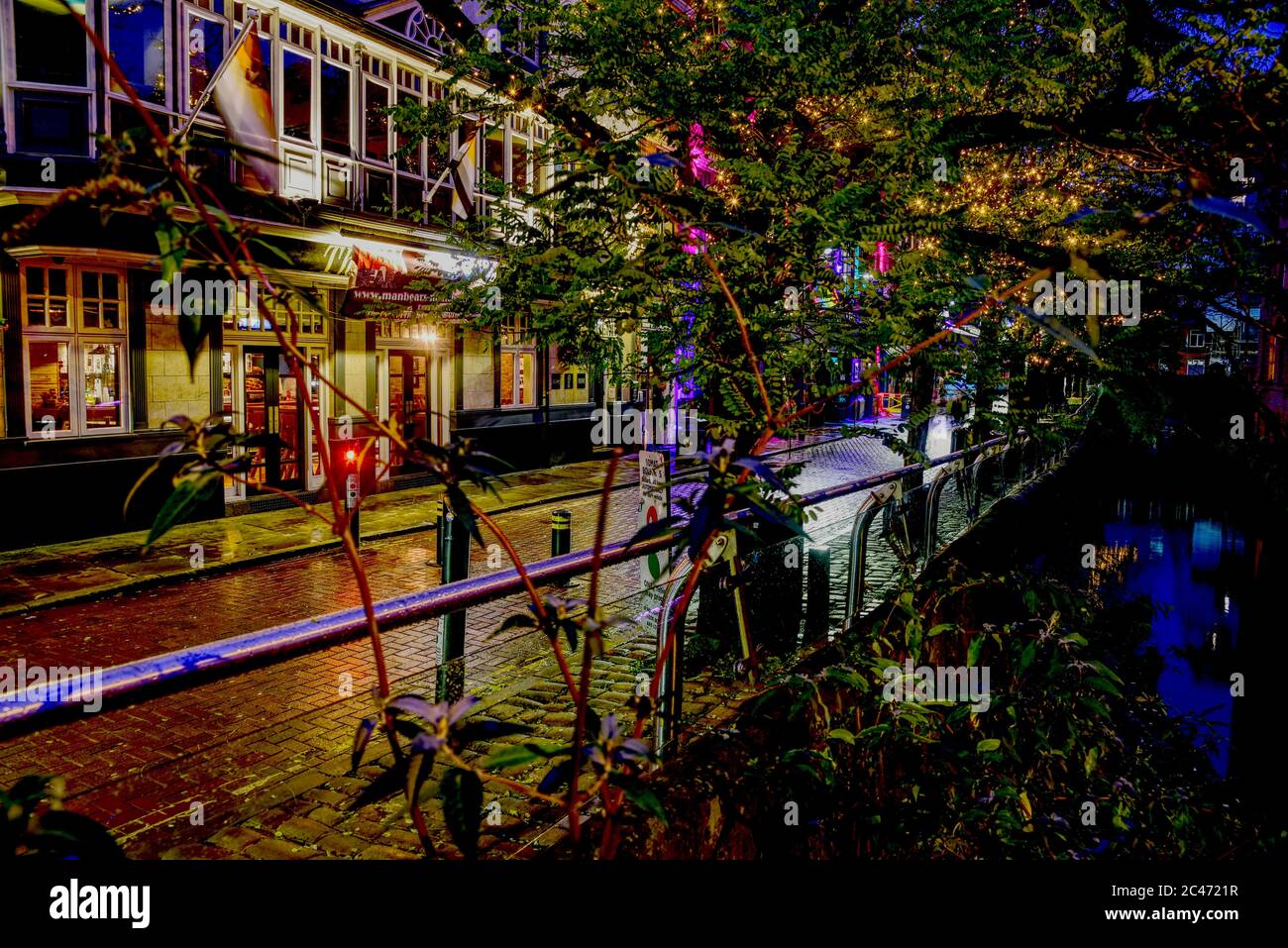 Manchester Gay Village Foto Stock