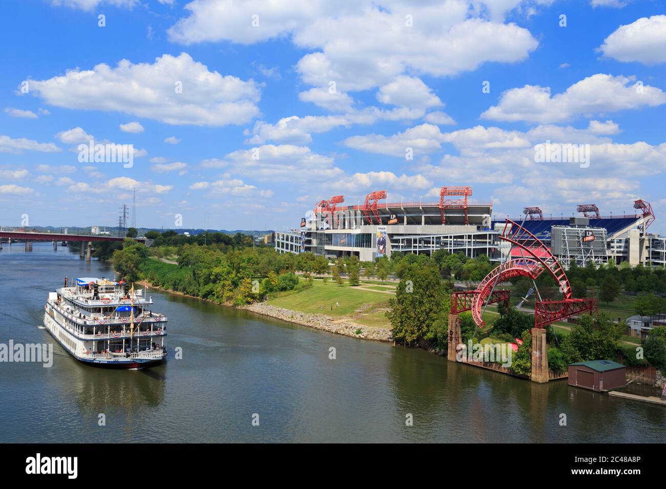 General Jackson Riverboat,Nashville, Tennessee, Stati Uniti d'America Foto Stock