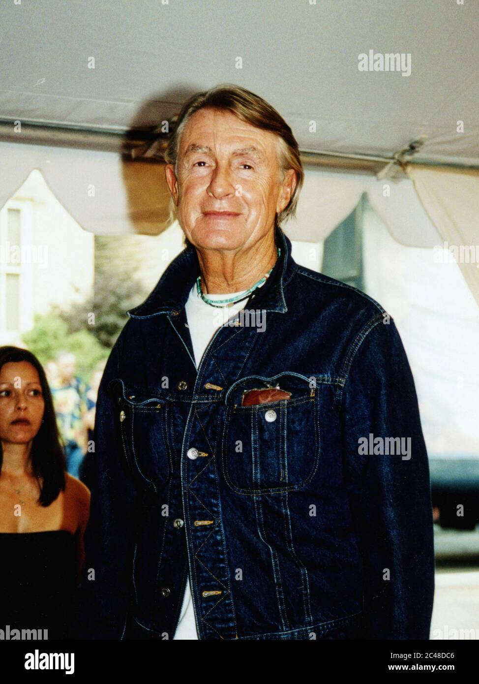 22 giugno 2020 - il regista Joel Schumacher, noto per i successi di botticelle, tra cui 'St. Elmo's Fire,''''The Lost Boys'', ''Falling Down'', così come due film ''Batman'' sono morti all'età di 80 anni. File Foto: 2002 Toronto International Film Festival, Toronto, Ontario, Canada. (Immagine di credito: © Brent Perniac/AdMedia tramite CAVO ZUMA) Foto Stock